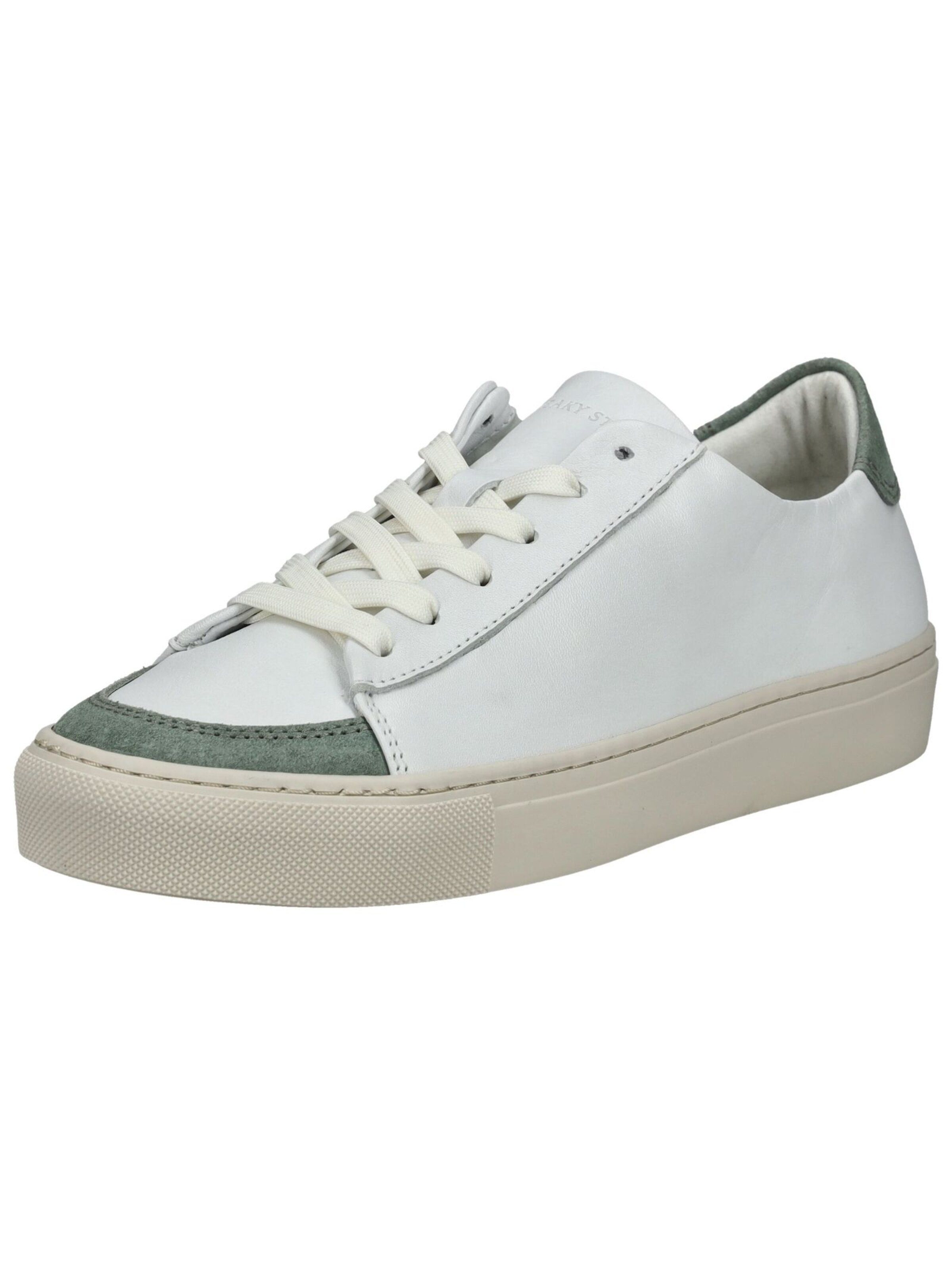 Baskets basses Sneaky Steve en blanc : devant