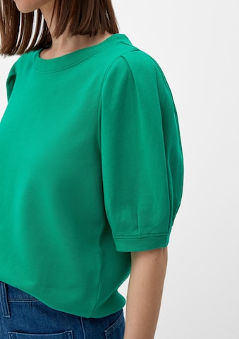 Sweat-shirt s.Oliver en vert