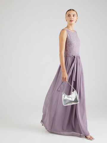 Robe de soirée SWING en violet