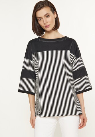 Usha Shirt 'Fashion Look' in Zwart: voorkant