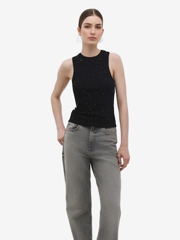 No Matter What Top in Zwart: voorkant