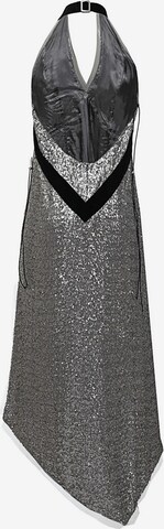 MONOSUIT Cocktail Dress 'PAILLETTES' in Silver