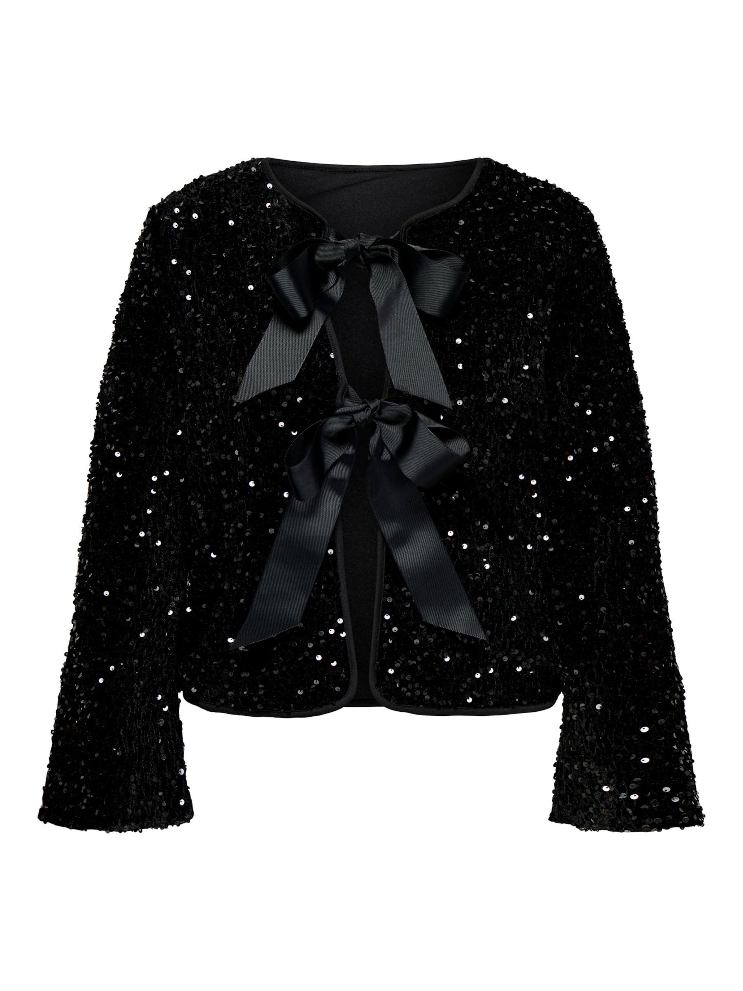 ONLY Carmakoma Cardigan 'CARAnika' i sort: forside