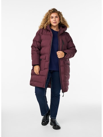 Zizzi - Abrigo de invierno 'Msealed' en rojo