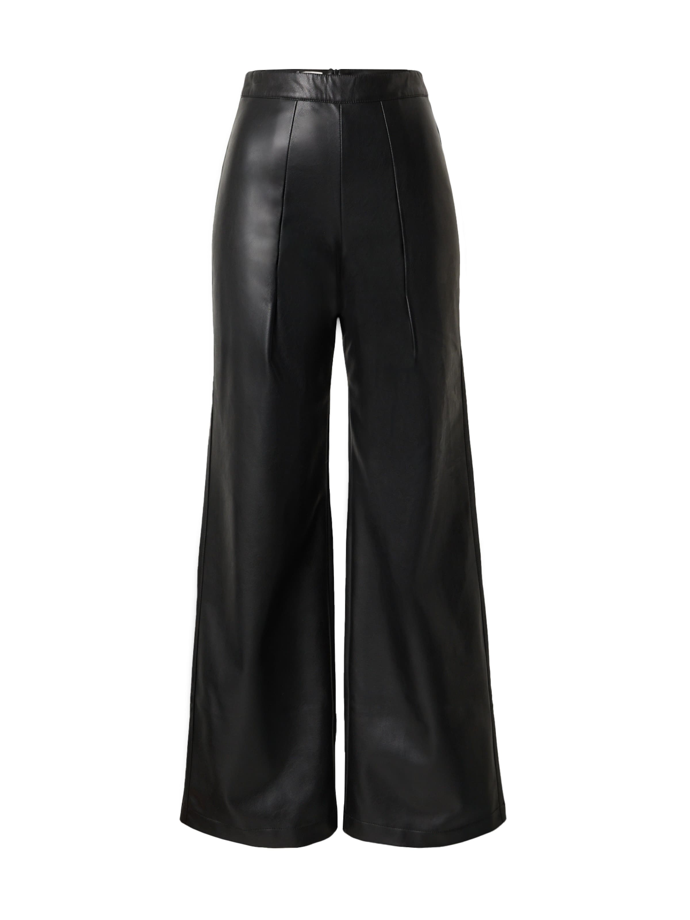 VERSTIQUE Wide leg Trousers in Black: front