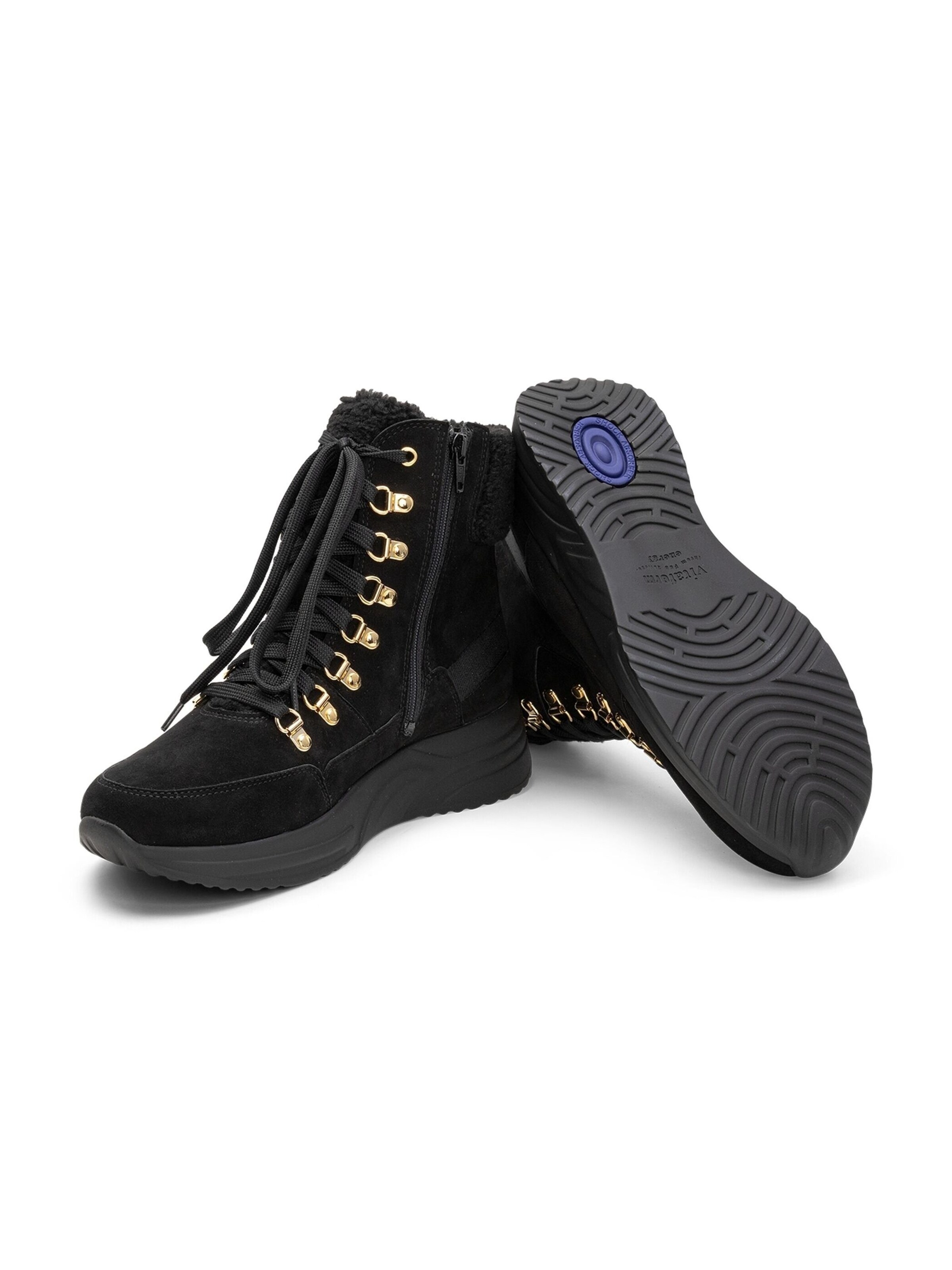 VITAFORM Stiefelette in Schwarz