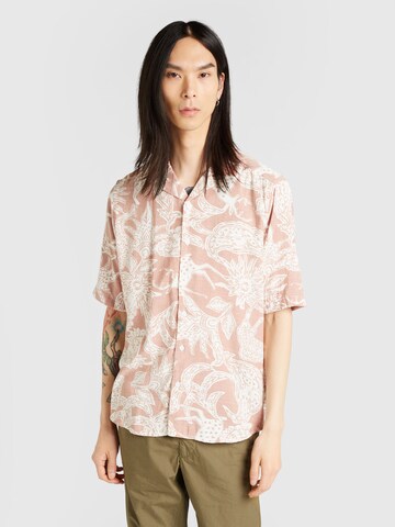 Only & Sons - Ajuste confortable Camisa 'DEN' en rosa: frente