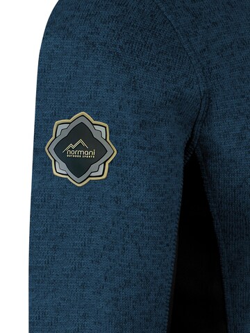 normani Athletic fleece jacket in Blue