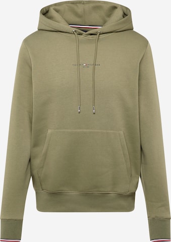 TOMMY HILFIGER Свитшот в Зеленый: спереди