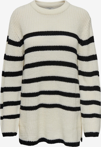 JDY Πουλόβερ 'JDYJUSTY' σε λευκό: μπροστά