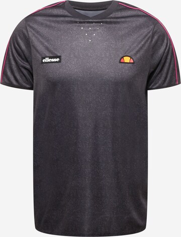 ELLESSE Funktionsskjorte 'Agassio' i sort: forside