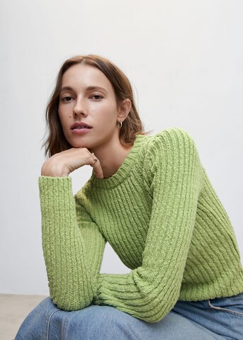 MANGO Sweater 'Zacaria' in Green
