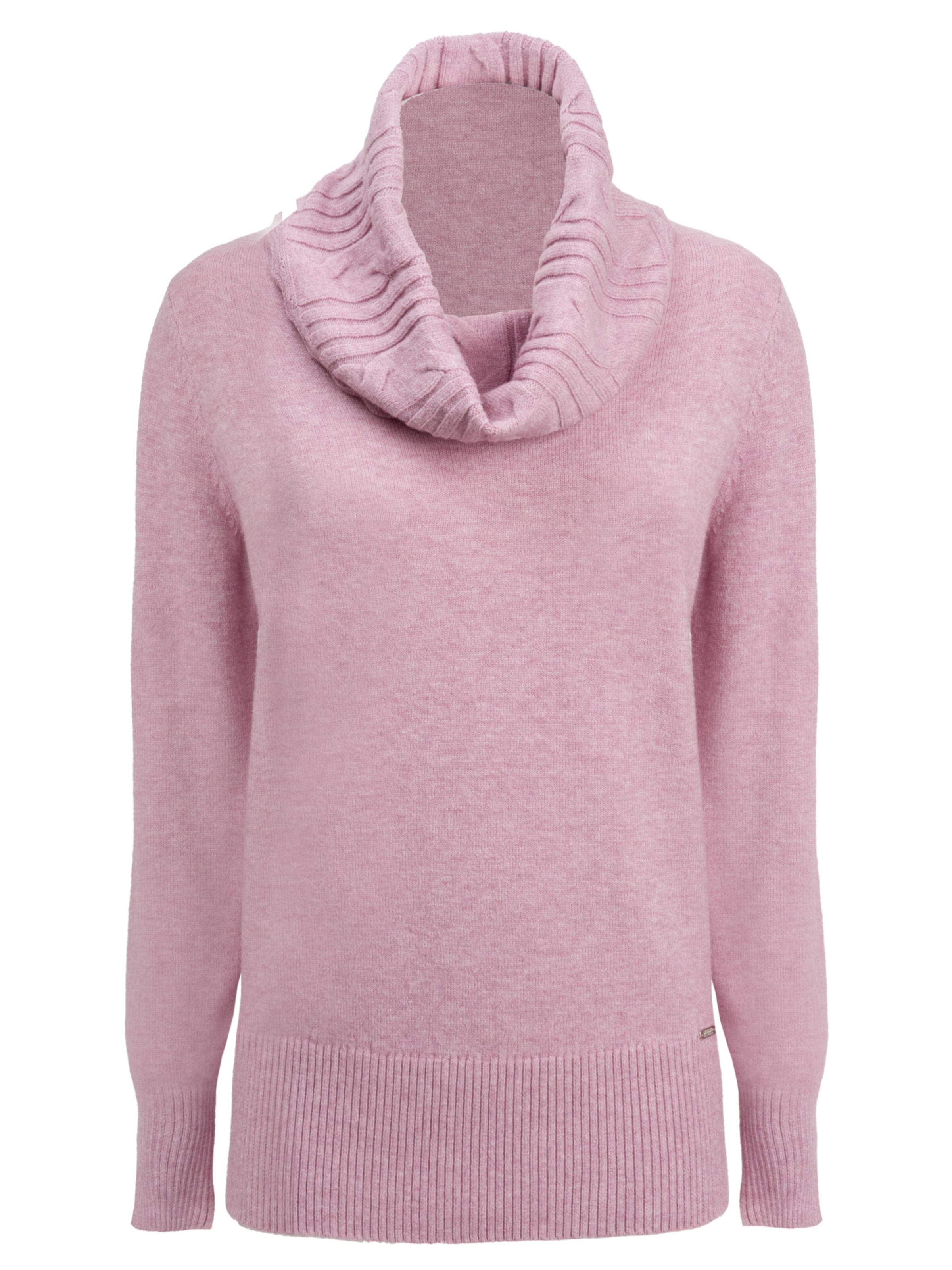 Influencer Pullover in Pink: Vorderseite