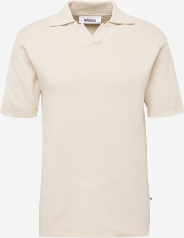 minimum - Jersey en beige: frente