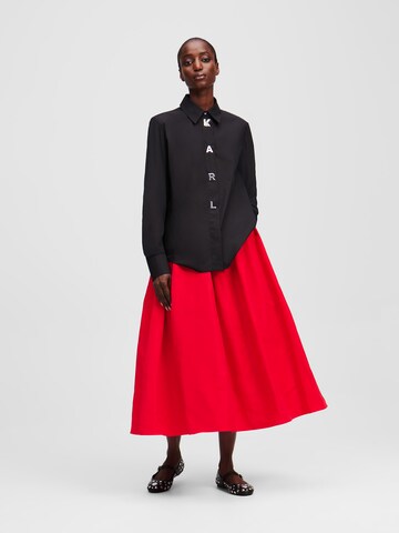 Karl Lagerfeld Blus i svart