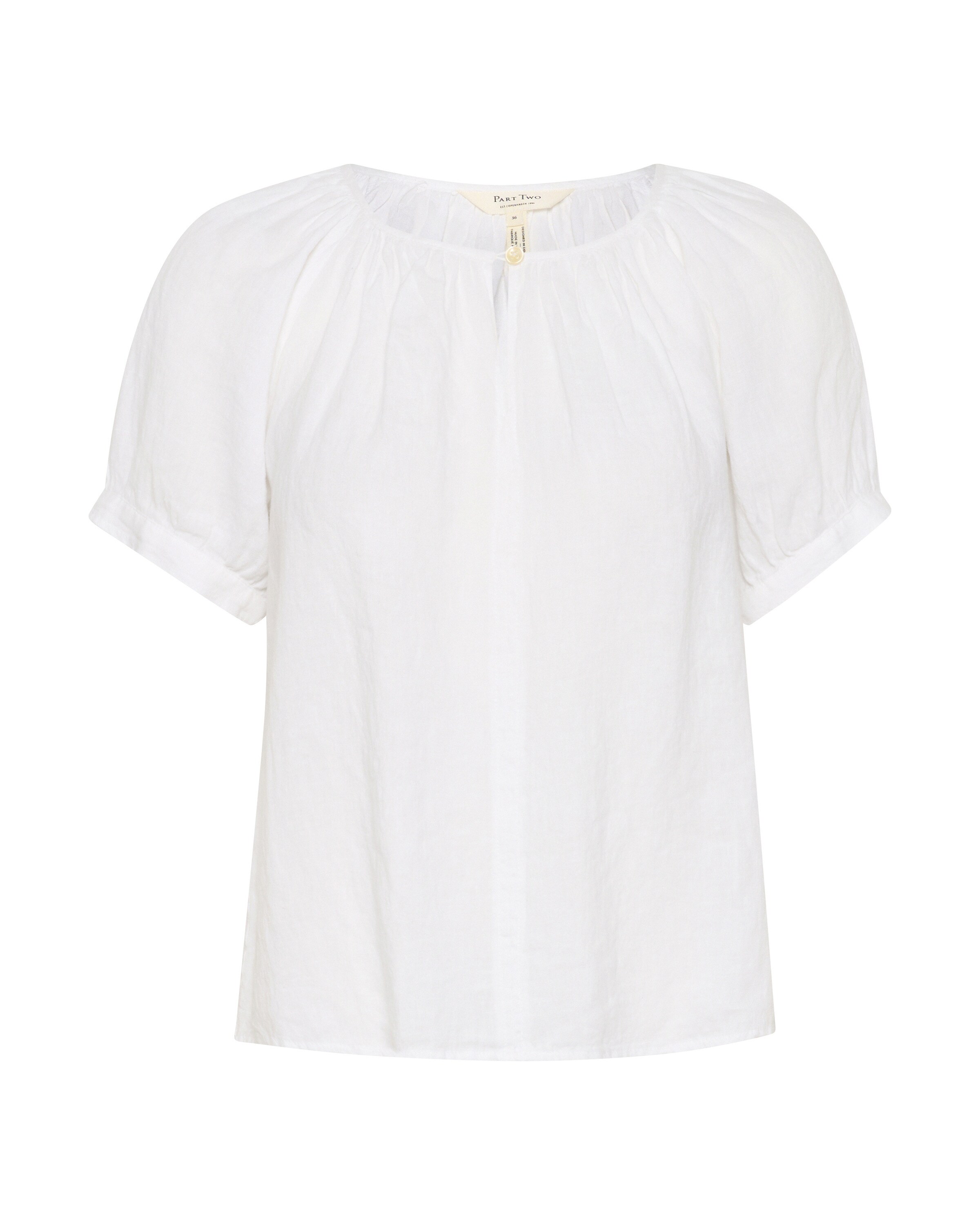 Part Two Bluse 'Rosanna' in Weiß: Vorderseite