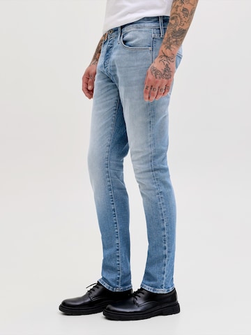 JACK & JONES - regular Vaquero 'JJIGLENN JJICON' en azul