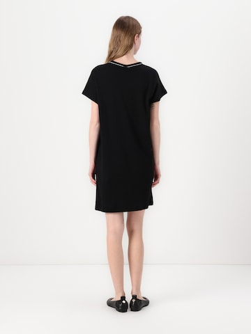 KARL LAGERFELD JEANS Šaty – černá: zadní strana