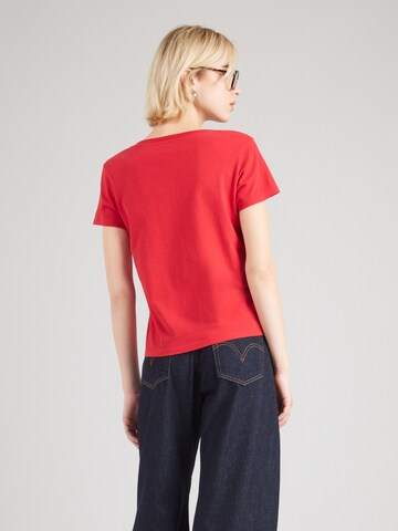 sarkans LEVI'S ® T-Krekls 'The Perfect V-Neck'