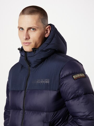 NAPAPIJRI Winter jacket 'HORNELEN' in Blue