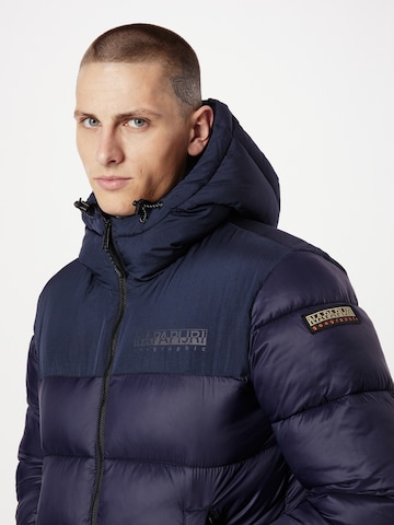 NAPAPIJRI Between-Season Jacket 'HORNELEN' in Blue