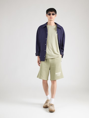 HUGO - Camiseta 'Nurobos' en beige