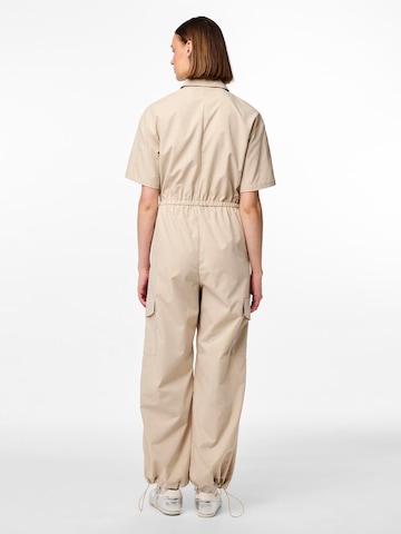 PIECES Jumpsuit 'FIBBE' in Beige