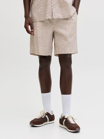 Loosefit Pantaloni 'JPSTJAIDEN MILO' di JACK & JONES in beige: frontale