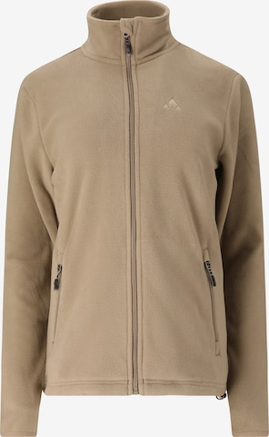 Whistler Athletic fleece jacket 'Cocoon' in Beige: front