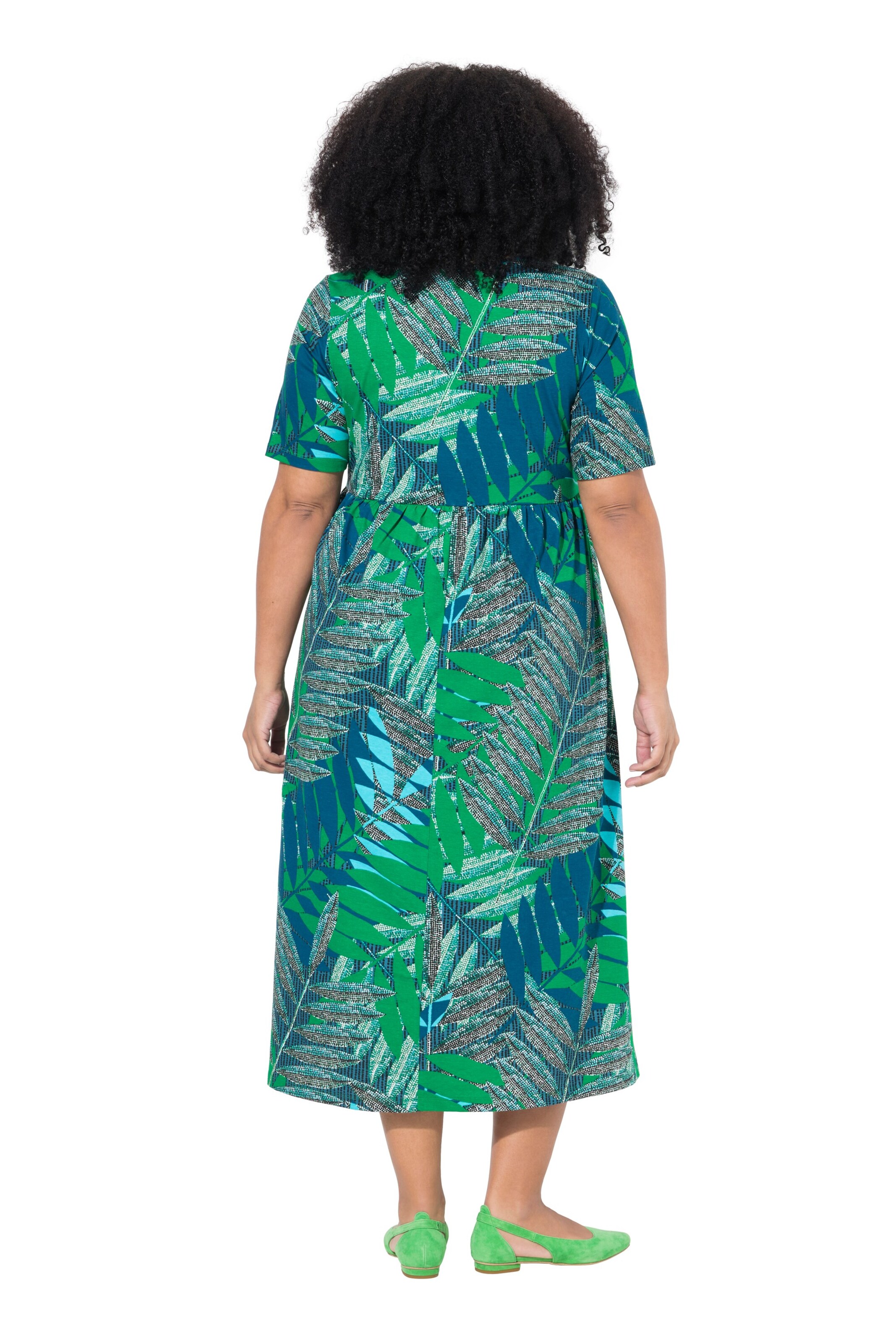 Robe Ulla Popken en vert