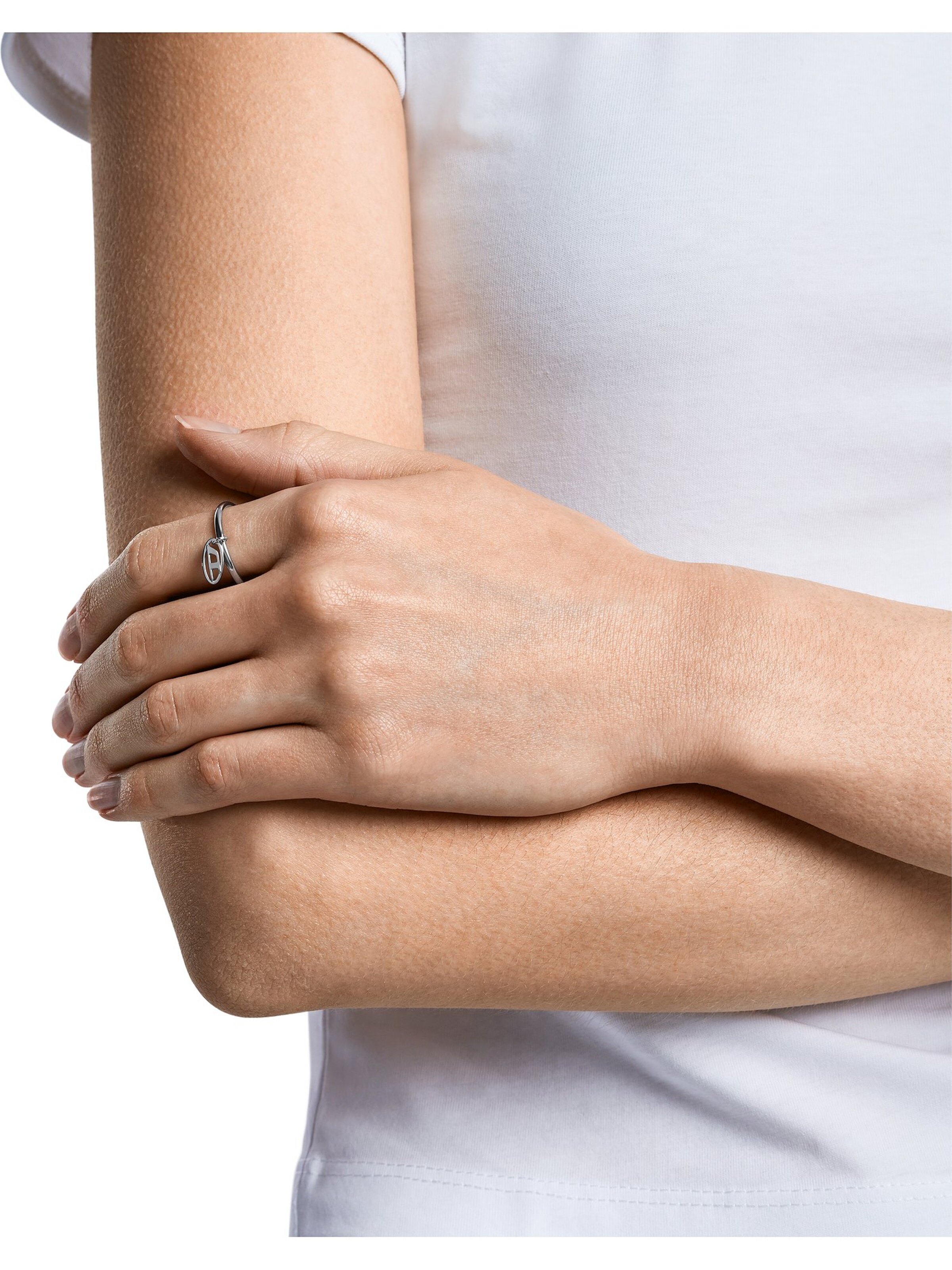 DIESEL Ring in Silver
