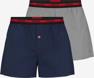 HUGO Boxershorts in Blauw: voorkant