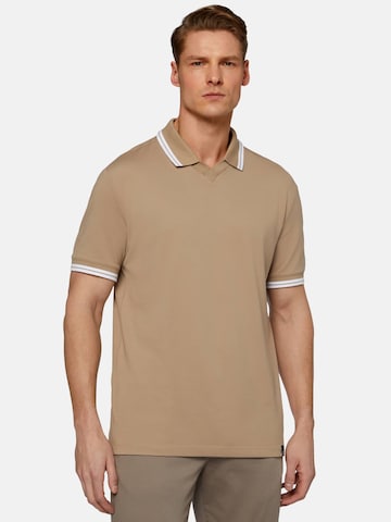 Boggi Milano Shirt in Bruin: voorkant