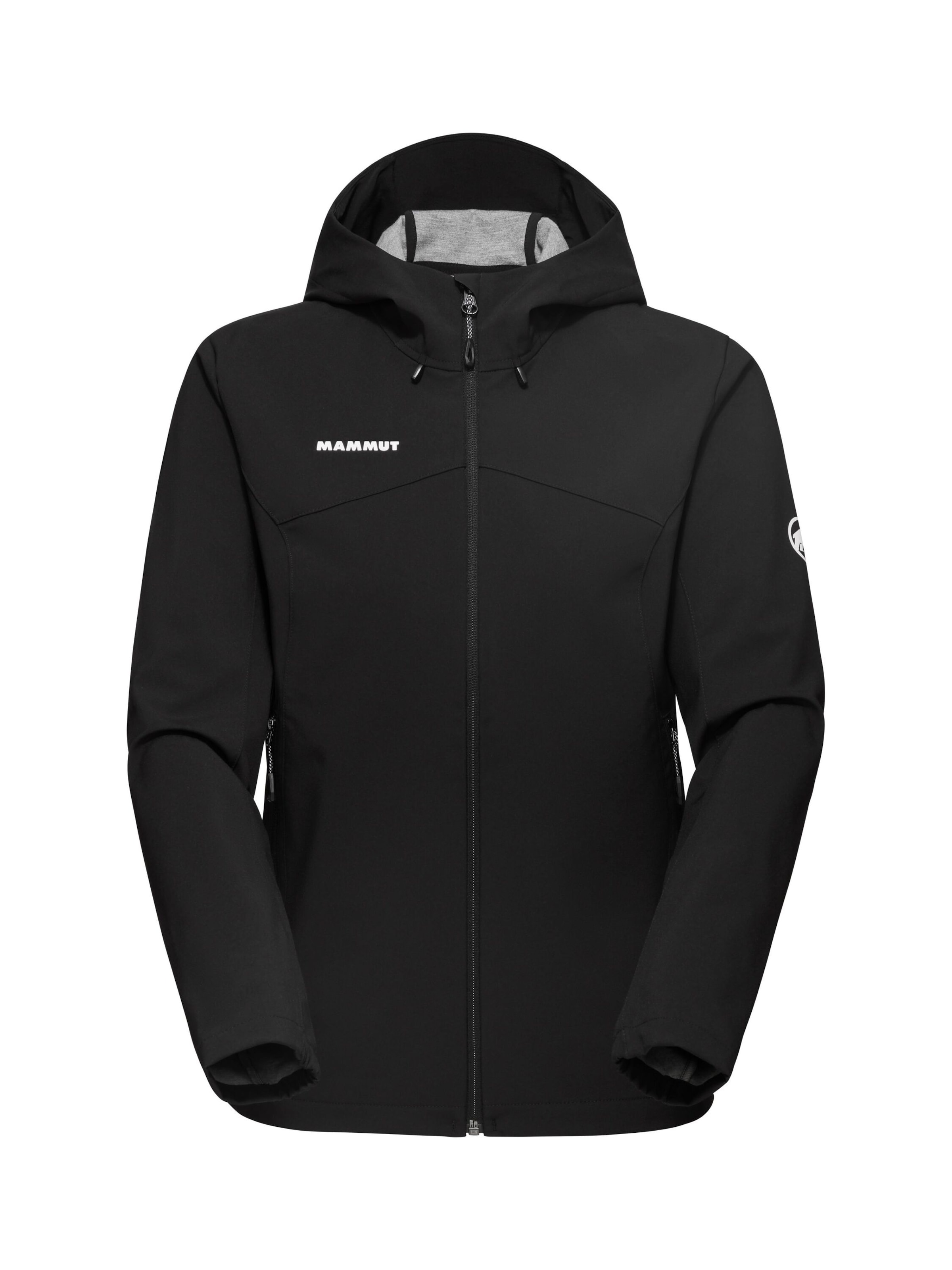 MAMMUT Outdoorjacke in Schwarz: Vorderseite