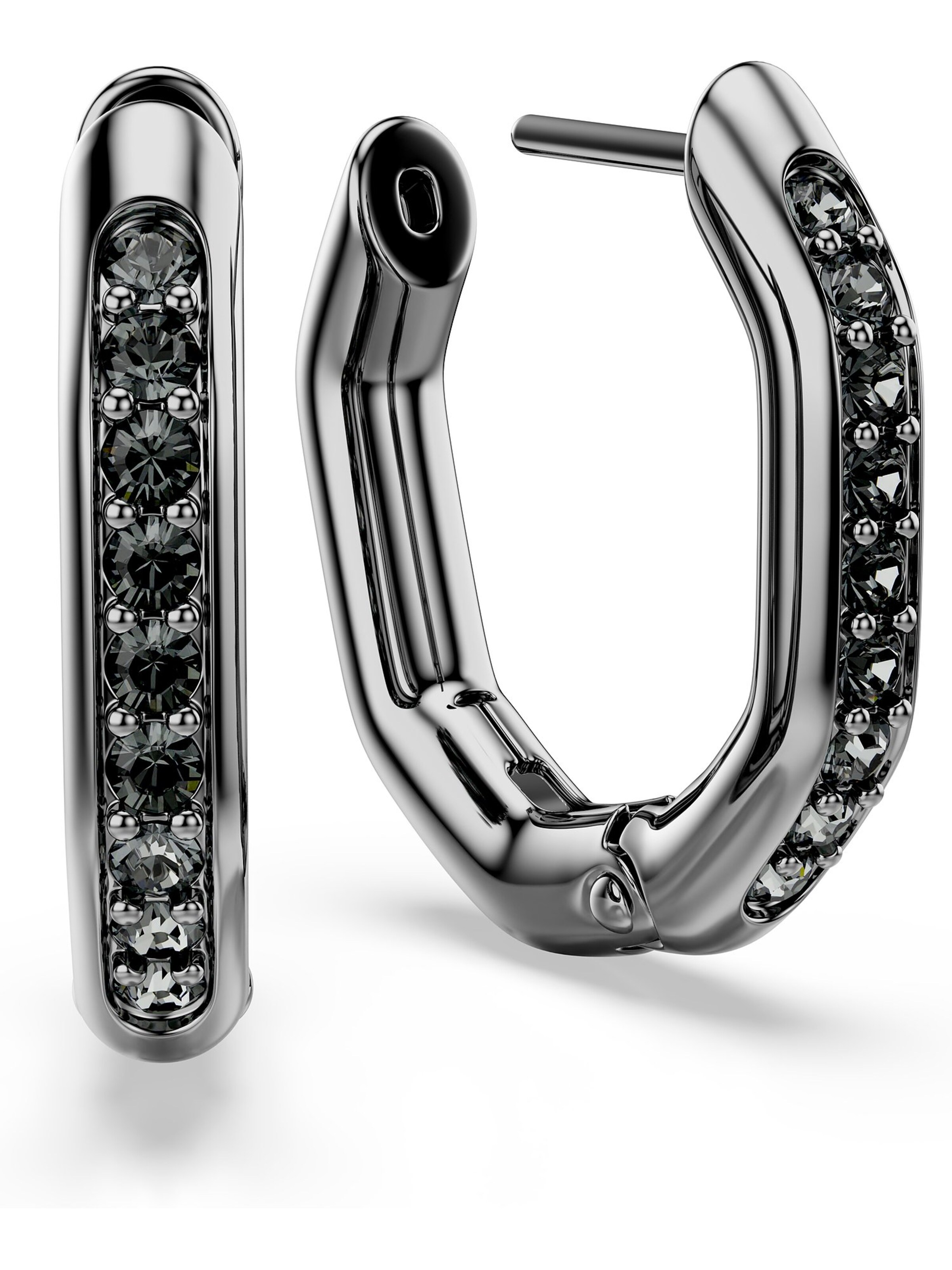 Swarovski Ohrringe in Grau