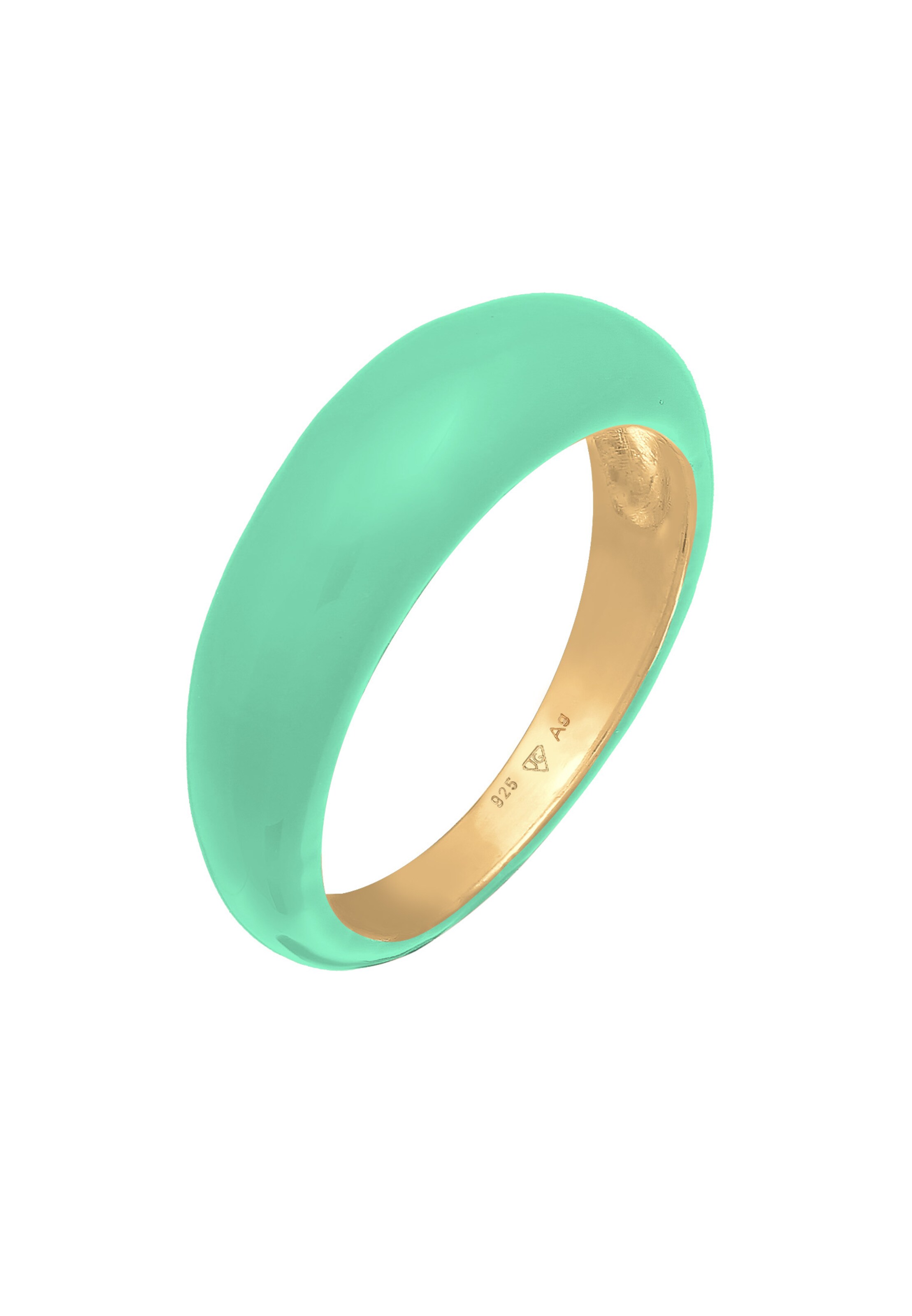 ELLI Ring in Groen: voorkant