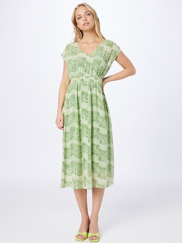 Robe COMMA en vert : devant