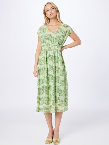 COMMA Dress in Green: front