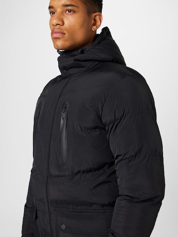 BRAVE SOUL Zimska jakna | črna barva