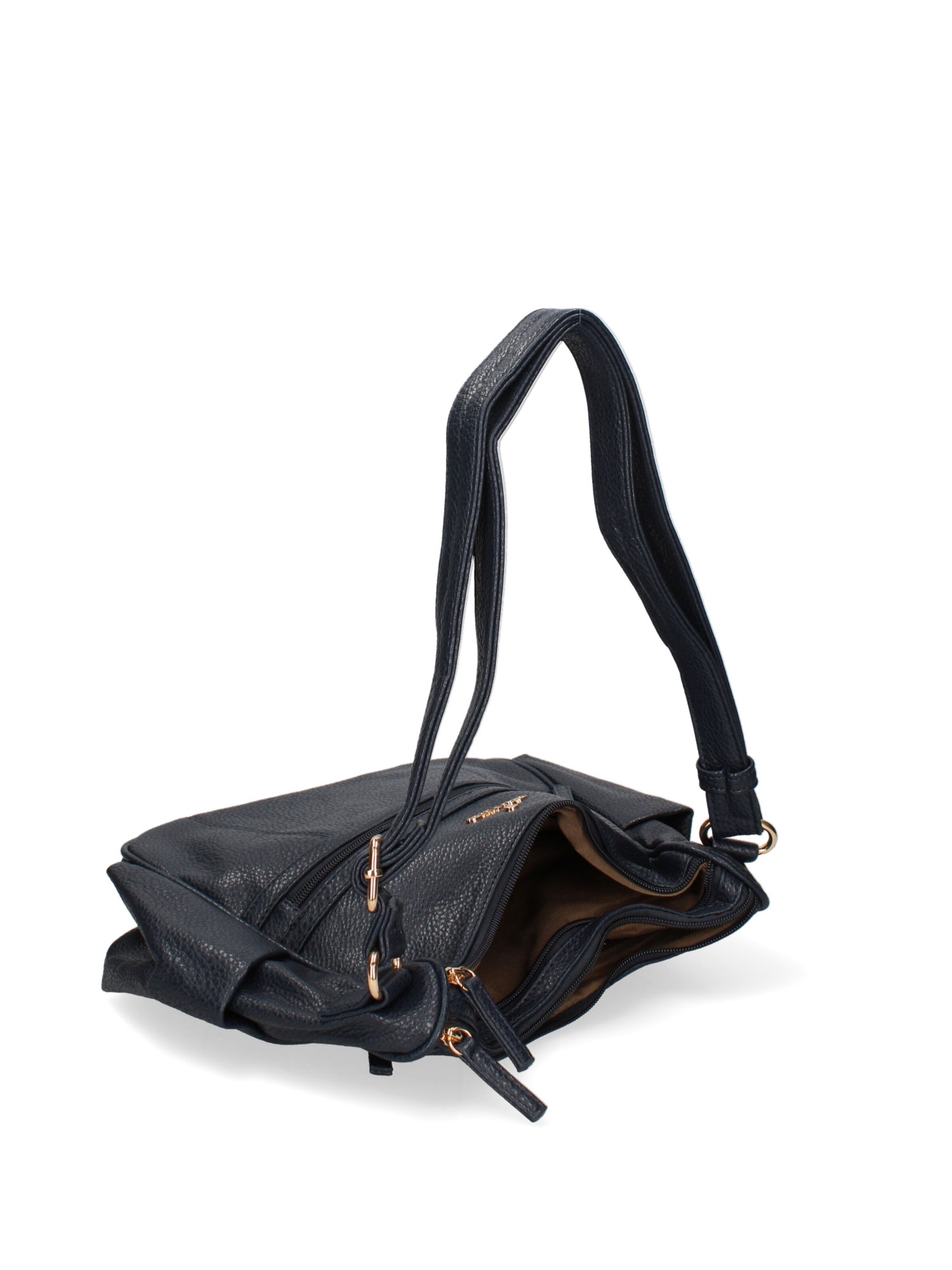 Borsa a tracolla 'Borsa a Tracolla Donna B Cavalli Ecopelle Zip Tasche Multiple 28x24cm' di B. Cavalli in blu