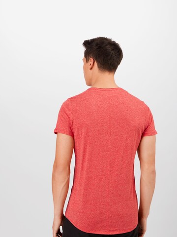 Tommy Jeans T-Shirt 'Jaspe' in Rot