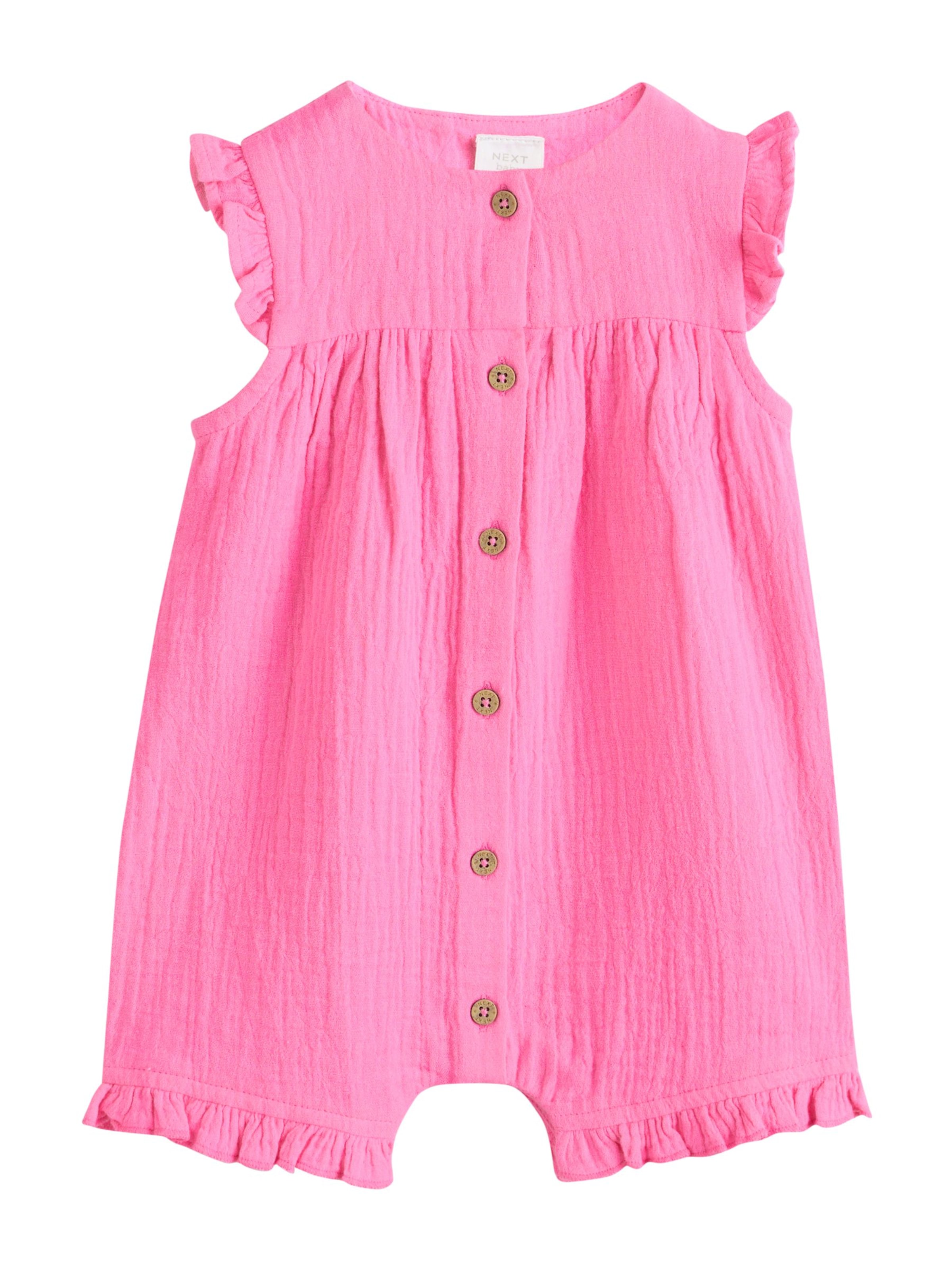 Next Strampler in Pink: Vorderseite