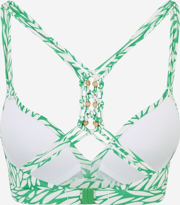 Triunghi Sutien costum de baie de la LingaDore pe verde