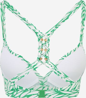 LingaDore Triangle Bikini top in Green