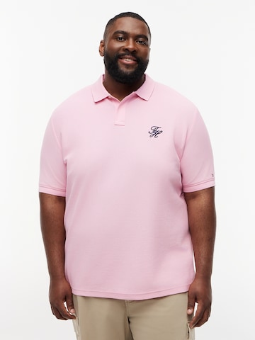 T-Shirt Tommy Hilfiger Big & Tall en rose : devant