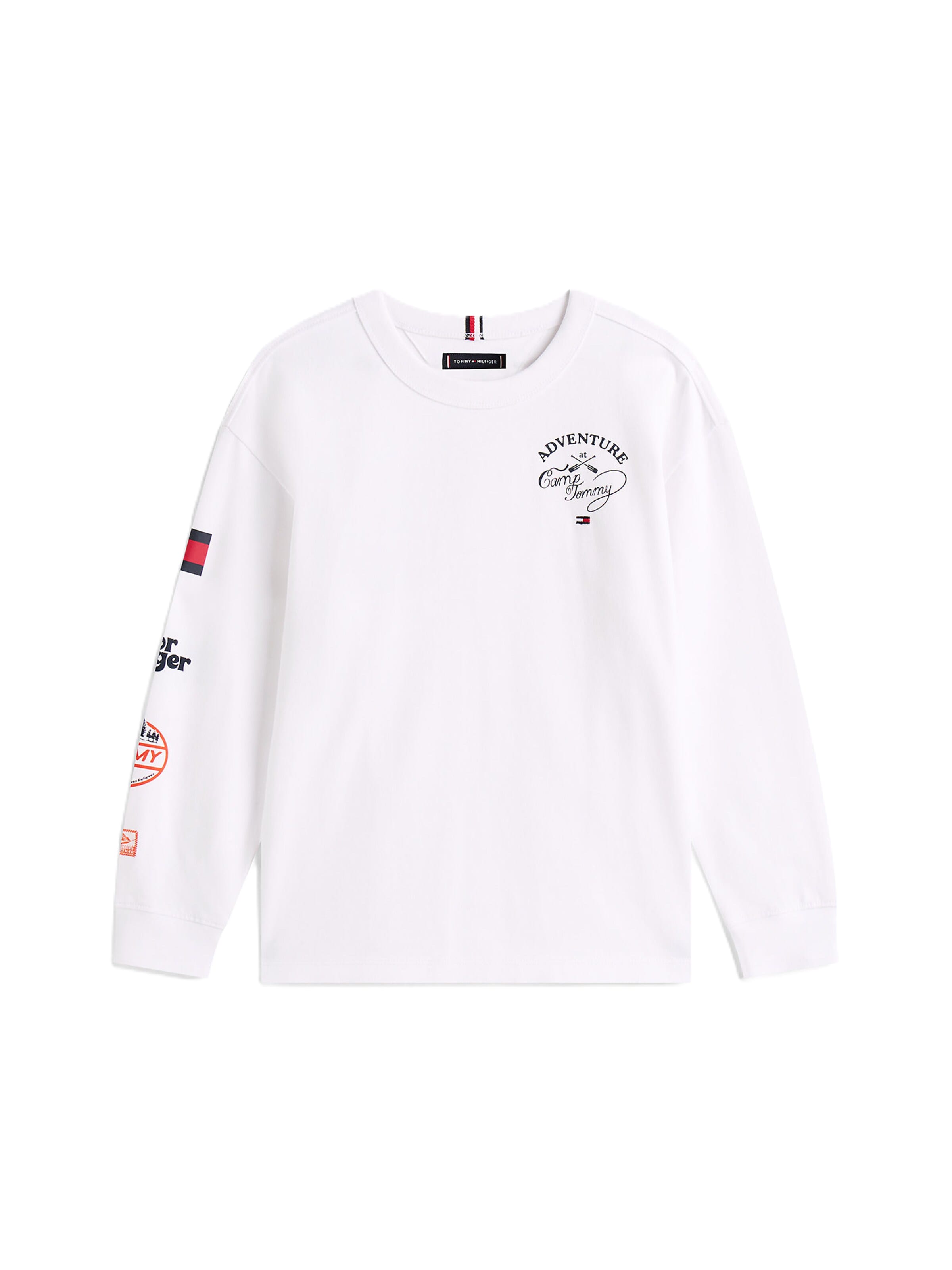 TOMMY HILFIGER Shirt in Weiß: Vorderseite