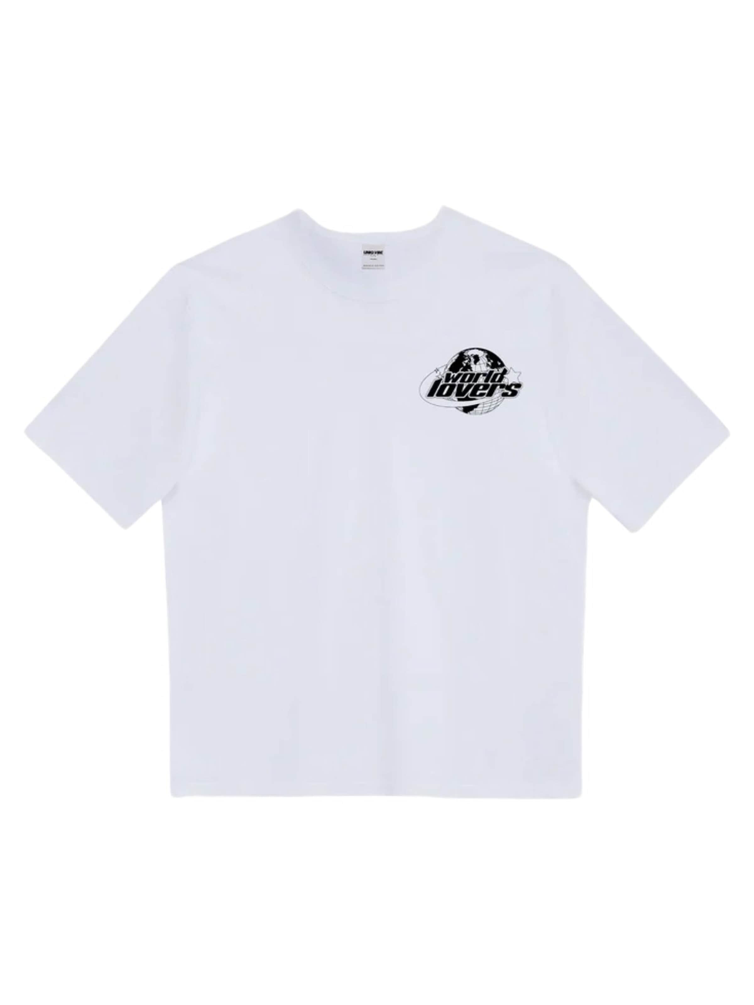 UNIQVIBE Shirt in White: front
