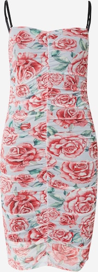 Monki Mekko värissä pastellinsininen / tummanvihreä / roosa / punainen, Tuotenäkymä