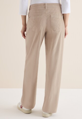 CECIL Wide leg Pants 'Neele' in Beige