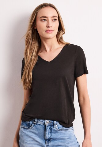 STREET ONE Shirt in Brown: front